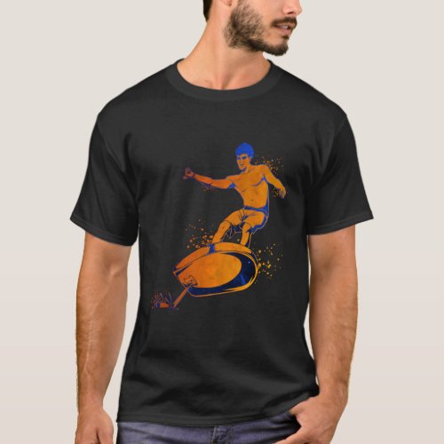 Colorful eFoil Surfer T_Shirt