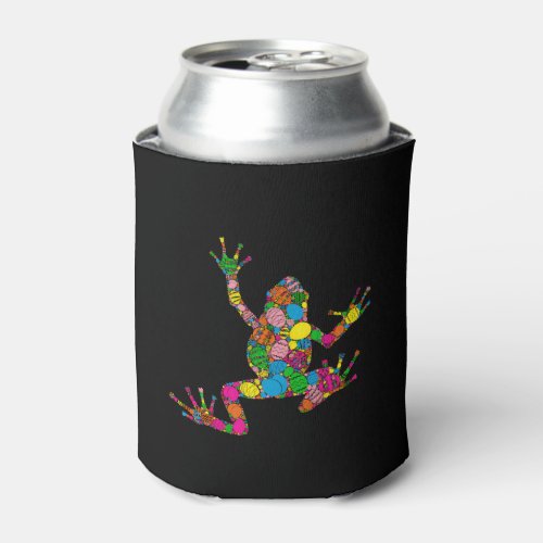 Colorful Egg Frog For _ Easter Day Can Cooler