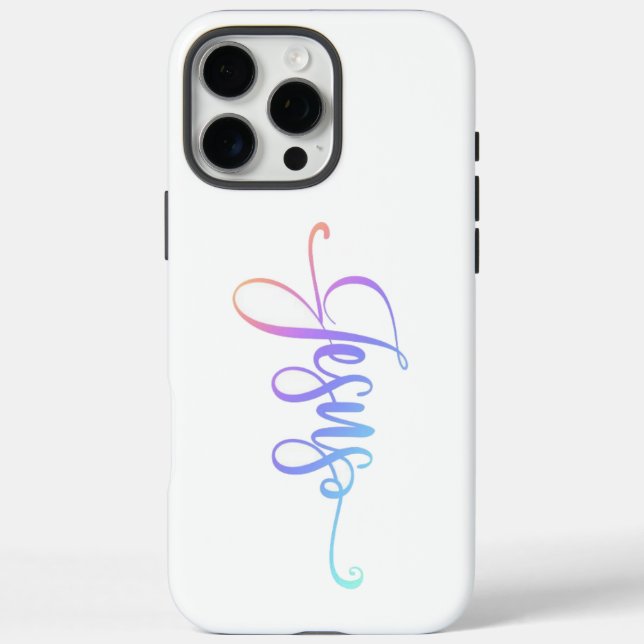Colorful Elegant Faith iPhone  Case-Mate iPhone Case (Back)