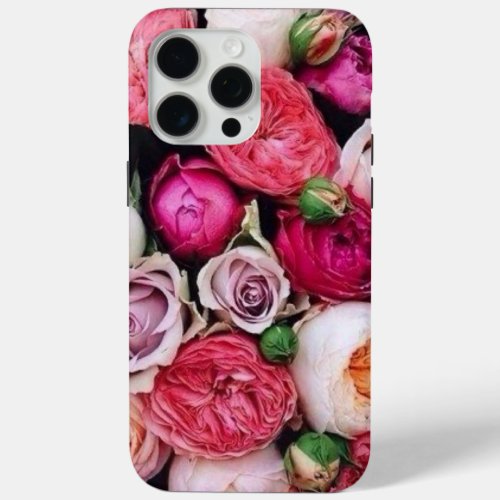 Colorful Elegant Floral iPhone Case