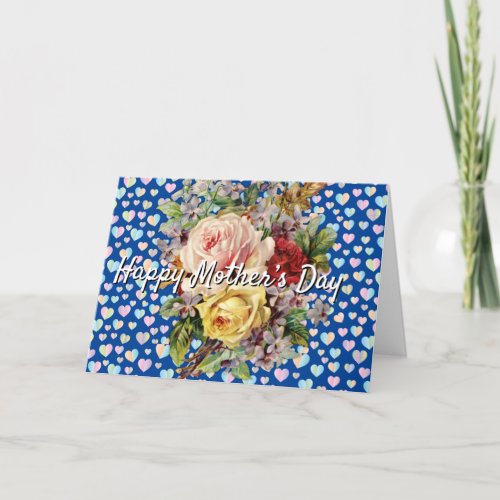Colorful Elegant Mothers Day Card