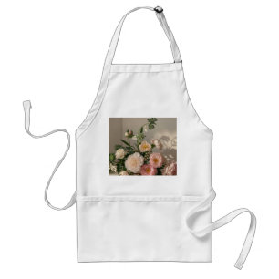 Colorful Elegant vintage-inspired flowers Adult Apron