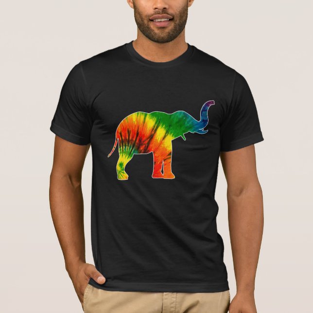 Colorful Elephant T-Shirt (Front)