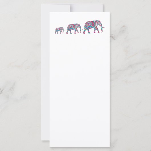 Colorful elephants (Back)