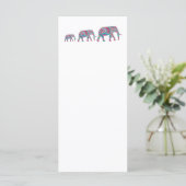 Colorful elephants (Standing Front)