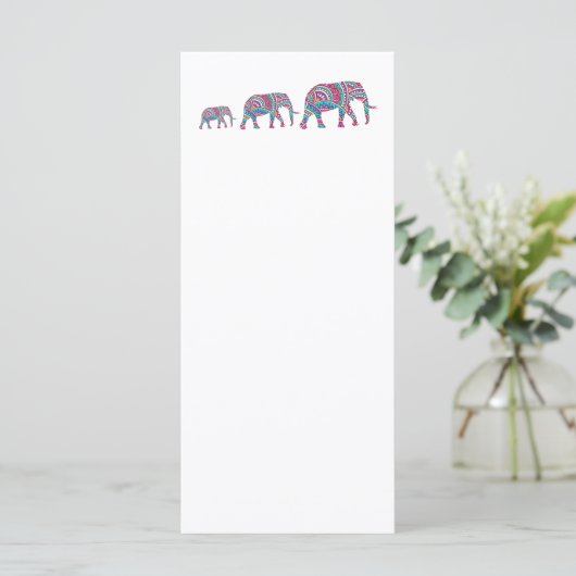 Colorful elephants (Standing Front)