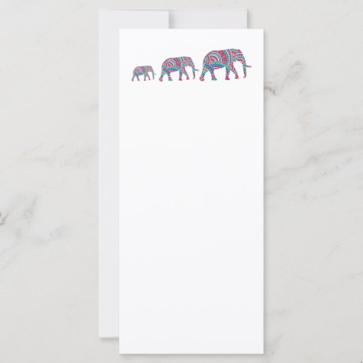 Colorful elephants (Front)