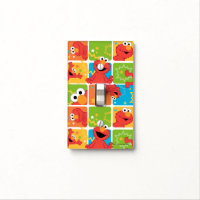 Colorful Elmo Grid Pattern