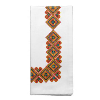 Colorful Embroidery Look Cloth Napkin