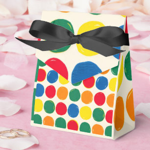 Colorful Emma Bridgewater Polka Dot Pattern Favor Boxes