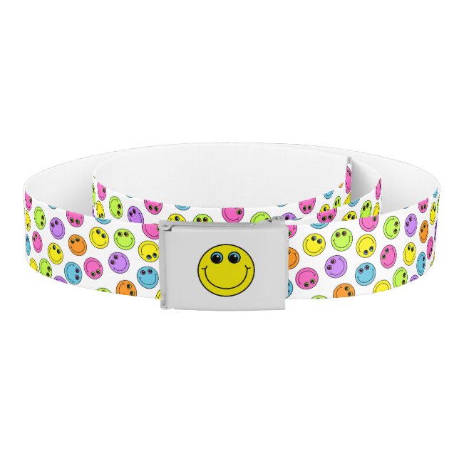 Colorful Emoji Faces Belt (Coil)
