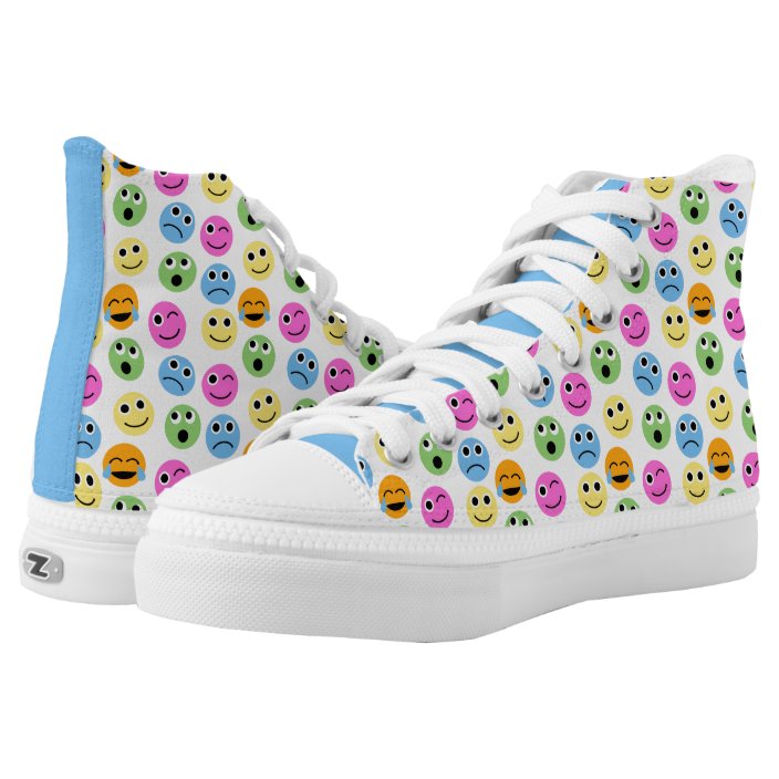colorful high tops