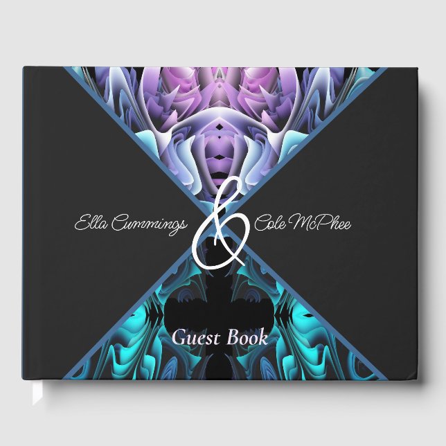 Colorful Enchantment Guest Book (Front)