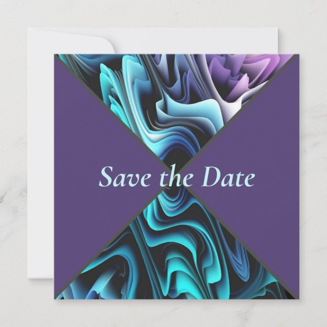 Colorful Enchantment Save The Date (Front)