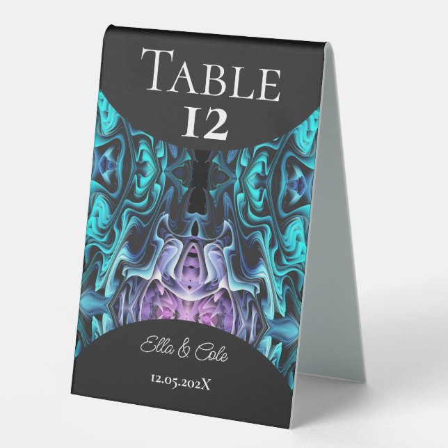 Colorful Enchantment Table Tent (Front)