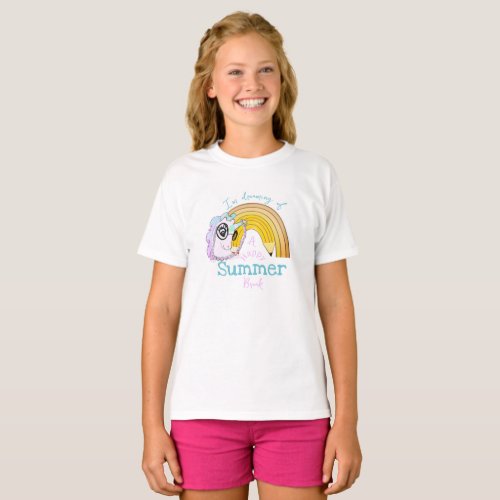 Colorful End of the School Year Boho Rainbow T_Shirt