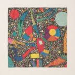 Colorful Ensemble by Wassily Kandinsky Scarf<br><div class="desc">Please visit my store for more interesting design and more color choice =>  zazzle.com/colorfulworld*</div>