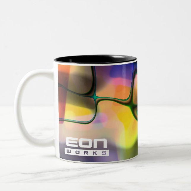 Colorful Eon Works mug (Left)
