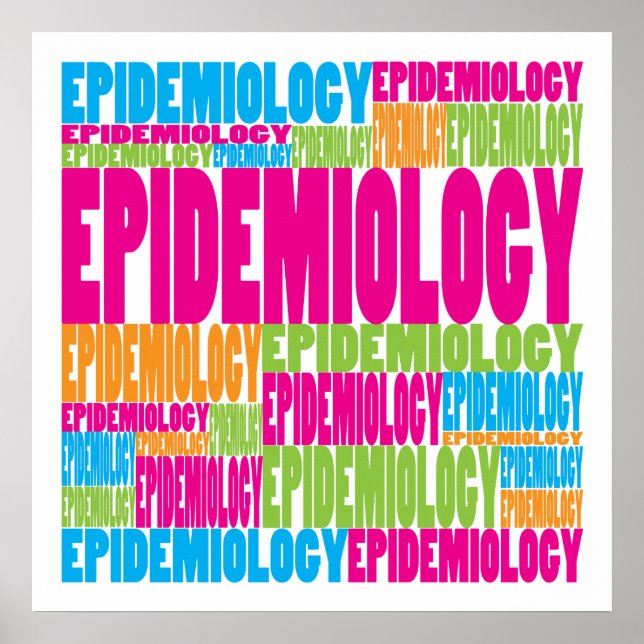 Colorful Epidemiology Poster (Front)