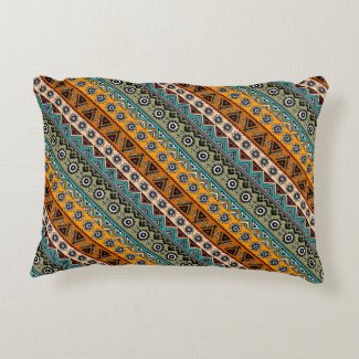 Colorful ethnic aztec patterns design