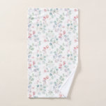 Colorful Eucalyptus Foliage Hand Towel