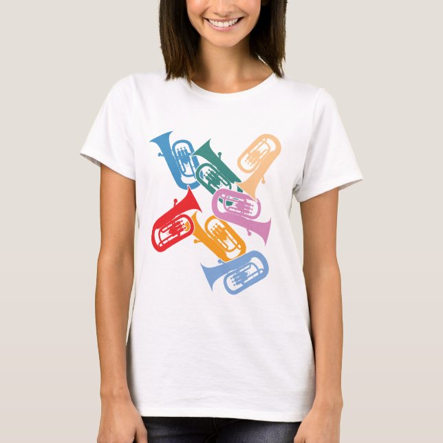 Colorful Euphoniums T-Shirt (Front)
