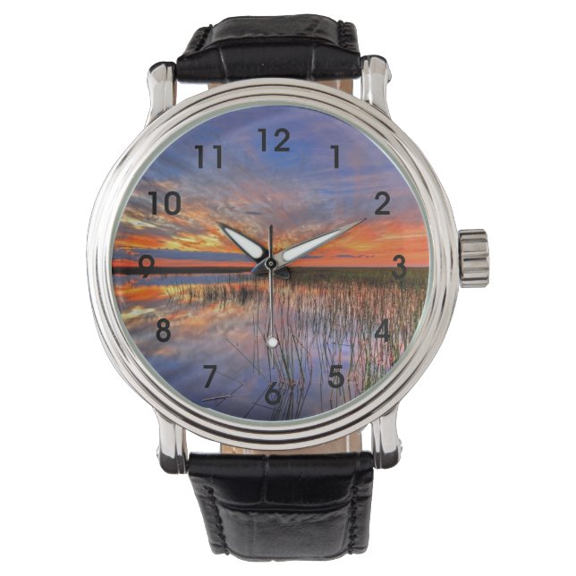 Colorful Everglades, Florida, Watch (Front)