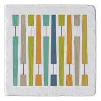 Colorful Exclamation Points Geometric Midcentury