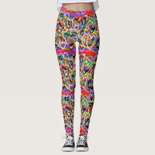 Colorful Exercise Leggings for Gym and Everyday