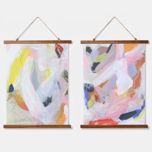 Colorful Expressive Abstract Painting Art Hanging Tapestry