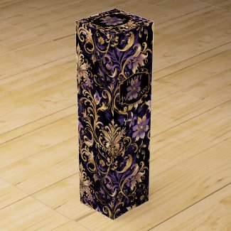 Colorful,Extravagant,Purple and Gold Any Occasion