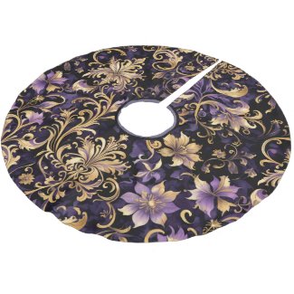 Colorful,Extravagant,Purple and Gold 