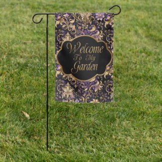 Colorful,Extravagant,Purple and Gold 