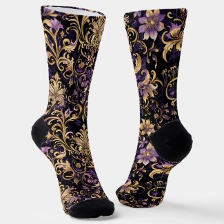Colorful,Extravagant,Purple and Gold 