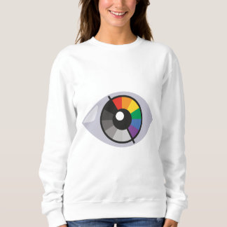 Colorful Eye of Diversity and Creativity Sweatshirt