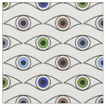 Colorful Eyes Pattern Design Fabric