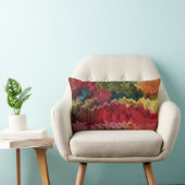 Colorful Fabric Abstract Lumbar Pillow (Chair)