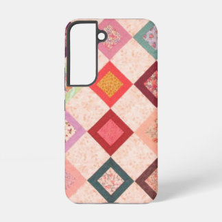 Colorful Fabrics Pattern Samsung Galaxy S22 Case