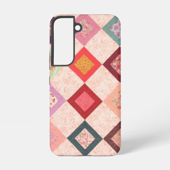 Colorful Fabrics Pattern Samsung Galaxy Case (Back)