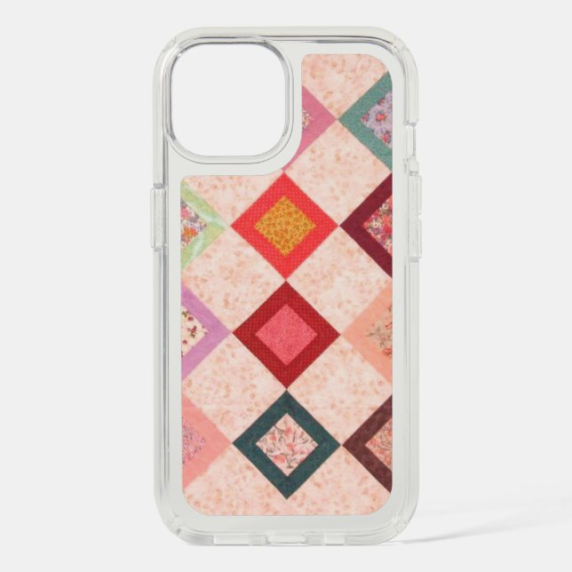 Colorful Fabrics Pattern Speck iPhone Case (Front)