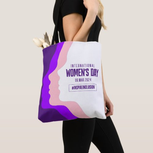 Colorful Faces International Womens Day March 8 Tote Bag