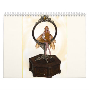 Colorful Fairies calendar