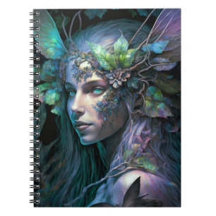 Colorful Fairy Fantasy Art Notebook