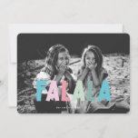 Colorful FALALA Christmas Card