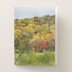 Colorful Fall in the Mountains Pocket Folder