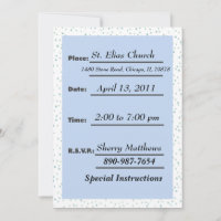 Colorful Fancy Fish Fry Invitation