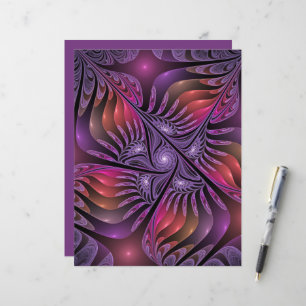 Colorful Fantasy Abstract Trippy Purple Fractal