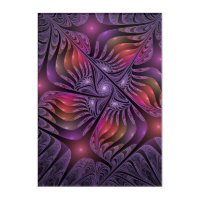 Colorful Fantasy Abstract Trippy Purple Fractal