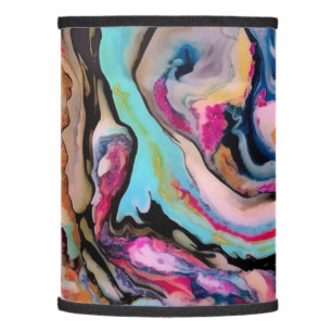 Colorful Fantasy Abstraction  Lamp Shade
