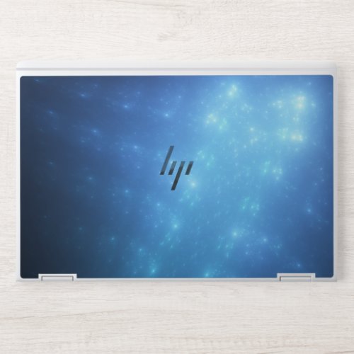 Colorful Fantasy Flower Modern Abstract Fractal HP HP Laptop Skin